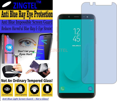 ZINGTEL Impossible Screen Guard for SAMSUNG J6(2018) (Impossible UV AntiBlue Light)(Pack of 1)