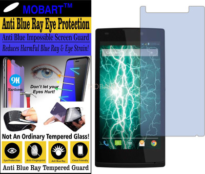 MOBART Impossible Screen Guard for LAVA IRIS FUEL 60 (Impossible UV AntiBlue Light)(Pack of 1)