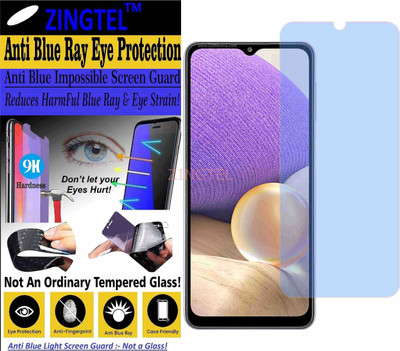 ZINGTEL Impossible Screen Guard for SAMSNG GALAXY A32 5G (Impossible UV AntiBlue Light)(Pack of 1)