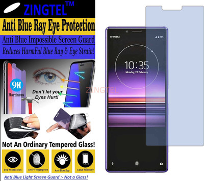 ZINGTEL Impossible Screen Guard for SONY XPERIA 1 (Impossible UV AntiBlue Light)(Pack of 1)