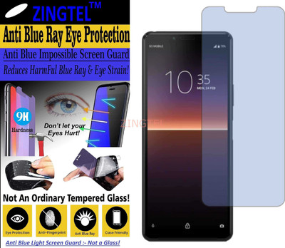 ZINGTEL Impossible Screen Guard for SONY XPERIA 10 II (Impossible UV AntiBlue Light)(Pack of 1)