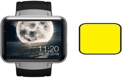 SOMTONE Impossible Screen Guard for Time Owner DM98 Bluetooth Clock Smart Watch Android 4.4(Pack of 1)