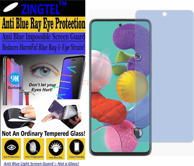 ZINGTEL Impossible Screen Guard for SAMSUNG A51 5G UW (Impossible UV AntiBlue Light)(Pack of 1)
