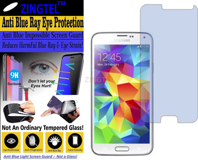 ZINGTEL Impossible Screen Guard for SAMSUNG GALAXY S5 (I9600) (Impossible UV AntiBlue Light)(Pack of 1)
