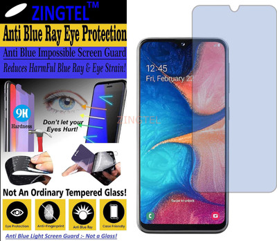 ZINGTEL Impossible Screen Guard for SAMSUNG GALAXY A20E (Impossible UV AntiBlue Light)(Pack of 1)