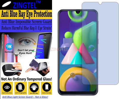 ZINGTEL Impossible Screen Guard for SAMSUNG GALAXY M21 (Impossible UV AntiBlue Light)(Pack of 1)