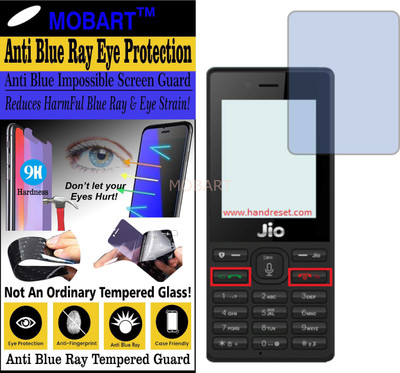 MOBART Impossible Screen Guard for JIO LYF F41 (Impossible UV AntiBlue Light)(Pack of 1)