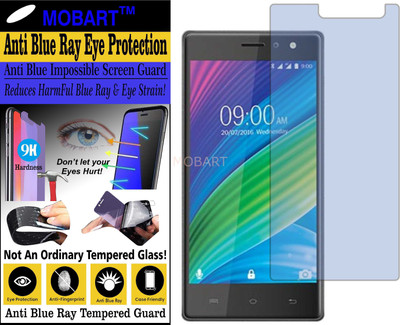 MOBART Impossible Screen Guard for LAVA X41 PLUS (Impossible UV AntiBlue Light)(Pack of 1)