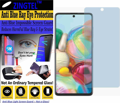 ZINGTEL Impossible Screen Guard for SAMSUNG A71 5G UW (Impossible UV AntiBlue Light)(Pack of 1)