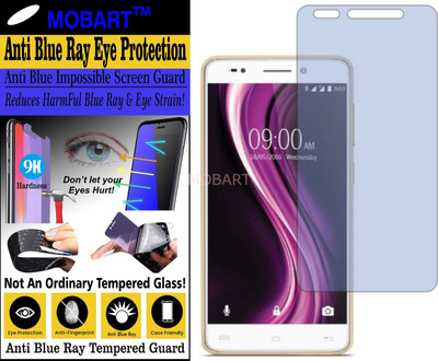MOBART Impossible Screen Guard for LAVA X81 GOLD VOLTE (Impossible UV AntiBlue Light)(Pack of 1)