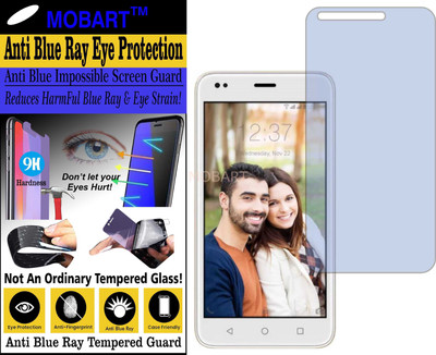 MOBART Impossible Screen Guard for INTEX AQUA LIONS T1 LITE (Impossible UV AntiBlue Light)(Pack of 1)