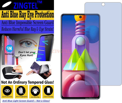 ZINGTEL Impossible Screen Guard for SAMSUNG SM-M515F(GALAXY M51) (Impossible UV AntiBlue Light)(Pack of 1)