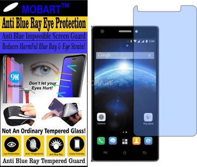 MOBART Impossible Screen Guard for LAVA IRIS X5 (Impossible UV AntiBlue Light)(Pack of 1)