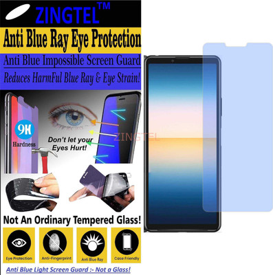 ZINGTEL Impossible Screen Guard for SONY 10 III SO 52B (Impossible UV AntiBlue Light)(Pack of 1)