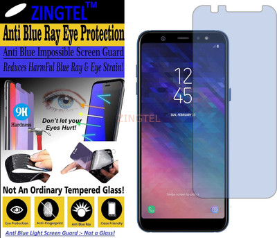ZINGTEL Impossible Screen Guard for SAMSUNG A6 2018 (Impossible UV AntiBlue Light)(Pack of 1)