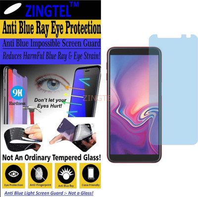 ZINGTEL Impossible Screen Guard for SAMSUNG J610F (GALAXY J6 PLUS) (Impossible UV AntiBlue Light)(Pack of 1)
