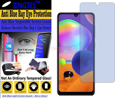 ZINGTEL Impossible Screen Guard for SAMSUNG GALAXY A31 (SM-A315F) (Impossible UV AntiBlue Light)(Pack of 1)
