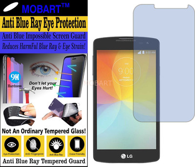 MOBART Impossible Screen Guard for LG F60 D392 (Impossible UV AntiBlue Light)(Pack of 1)