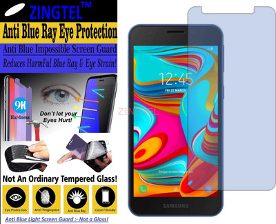 ZINGTEL Impossible Screen Guard for SAMSUNG A2 CORE (Impossible UV AntiBlue Light)(Pack of 1)