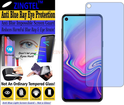 ZINGTEL Impossible Screen Guard for SAMSUNG G8870 (GALAXY A8S) (Impossible UV AntiBlue Light)(Pack of 1)