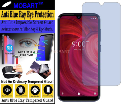 MOBART Impossible Screen Guard for LAVA Z71 (Impossible UV AntiBlue Light)(Pack of 1)