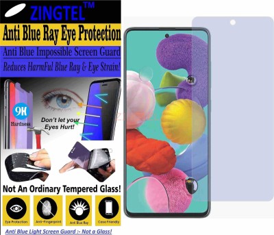 ZINGTEL Impossible Screen Guard for SAMSUNG A51 5G (Impossible UV AntiBlue Light)(Pack of 1)