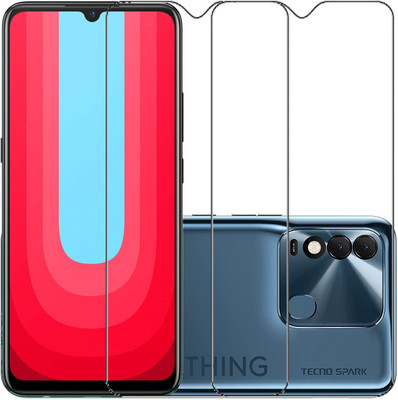 AARERED Tempered Glass Guard for Tecno Spark 8(Pack of 2)