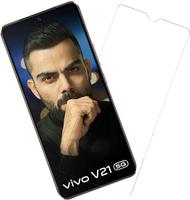 KARTRAY Tempered Glass Guard for Vivo V21, Vivo V21e, Vivo Y73(Pack of 1)