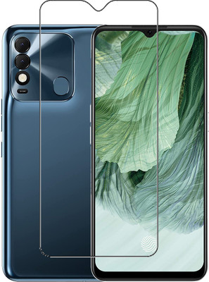 HOBBYTRONICS Tempered Glass Guard for Poco C55, POCO C55(Pack of 1)