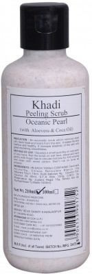 KHADI INDIA Ayurvedic Oceanic Pearl Peeling  Scrub(210 ml)