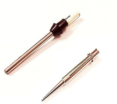 ERHIndia (Set of 2) 15 Watt Soldering Iron Heating Element 15 Watt Soldering Element Round Type 15W 220v-240v AC for Replacement and Repair with Soldering Iron Tip Bit (Set of 2) 15 W Simple(Round Tip) ERHIndia (Set of 2) 15 Watt Soldering Iron Heating Element 15 Watt Soldering Element Round Type 15W 220v-240v AC for Replacement and Repair with Soldering Iron Tip Bit (Set of 2) 15 W Simple(Round Tip)