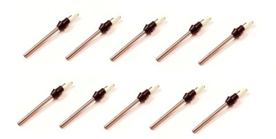 ERHIndia (10 Pcs) 15 Watt Soldering Iron Heating Element 15 Watt Soldering Element Round Type 15W 220v-240v AC for Replacement and Repair 15 W Simple(Round Tip)