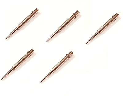 ERHIndia (5 Pcs) 25 Watt Soldering Iron Tip Bit 25 Watt Soldering Bit Round Type 25W for Replacement and Repair 25 W Simple(Round Tip)