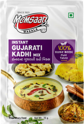 Memsaab Instant Gujarati Kadhi Mix 25 g | Pack of 8(8 x 25 g)