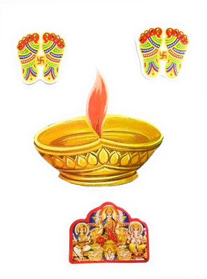 Datar Toys 10.16 cm 3 GIFT FREE Double-sided Sticker(Pack of 4)