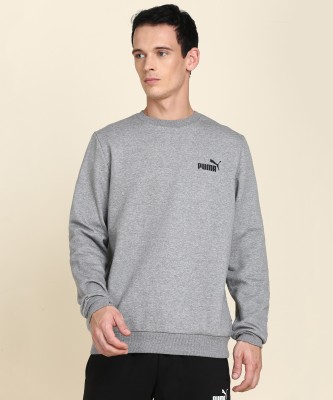 PUMA Full Sleeve Self Design Men Sweatshirt