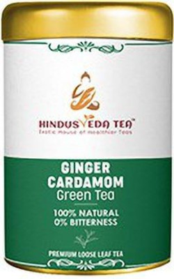 HINDUSVEDA TEA :Chamomile Tea with Hibiscus Peppermint Green Tea(100 g, Brew-50 cups)|Whole Loose Leaf Tea|Rejuvenating Taste & Aroma with Functional Benefits |Hibiscus For Blood Pressure| Peppermint For Stress|Chamomile For Sleep|Green Tea For Weight Loss| Peppermint, Chamomile, Hibiscus Green Tea 