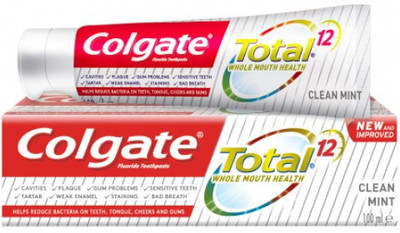 Colgate TOTAL 12 CLEAN MINT TOOTHPASTE IMPORTED Toothpaste(100 ml)