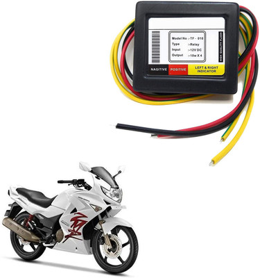Vagary Front, Rear LED Indicator Light for Hero Karizma(Yellow)