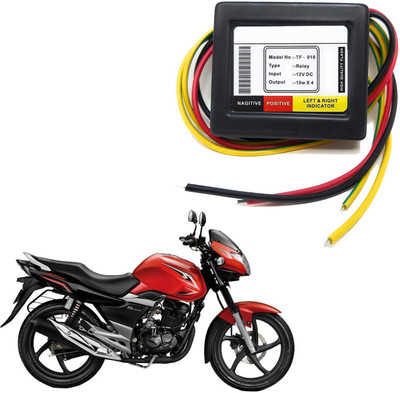 Vagary Front, Rear LED Indicator Light for Suzuki GS 150R(Yellow)