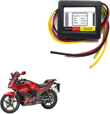 Vagary Front, Rear LED Indicator Light for Hero Karizma ZMR(Yellow)