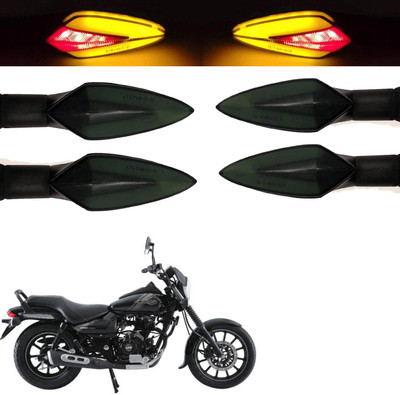 Vagary Front, Rear LED Indicator Light for Bajaj Universal For Bike(Red, Yellow)