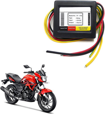 Vagary Front, Rear LED Indicator Light for Hero Xtreme(Yellow)