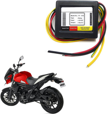 Vagary Front, Rear LED Indicator Light for Mahindra Mojo(Yellow)