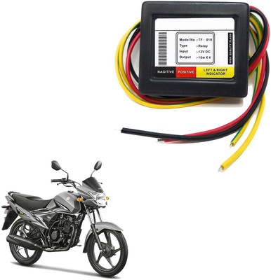 Vagary Front, Rear LED Indicator Light for Suzuki Hayate(Yellow)