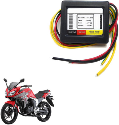 Vagary Front, Rear LED Indicator Light for Yamaha Fazer(Yellow)