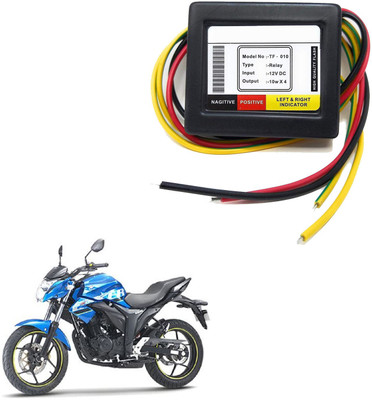 Vagary Front, Rear LED Indicator Light for Suzuki Gixxer(Yellow)