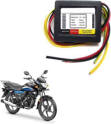 Vagary Front, Rear LED Indicator Light for Honda Dream Neo(Yellow)