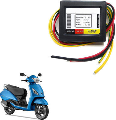 Vagary Front, Rear LED Indicator Light for TVS Jupiter(Yellow)