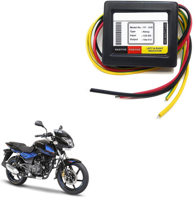 Vagary Front, Rear LED Indicator Light for Bajaj Pulsar 150 DTS-i(Yellow)